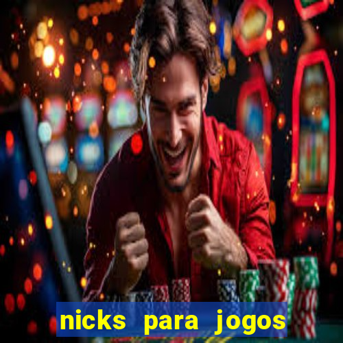 nicks para jogos de tiro